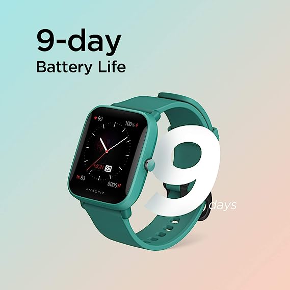 Amazfit Bip U Pro Smart Watch with Alexa Built-In for Men Women, GPS Fitness Tracker with 60+ Sport Modes, 5 ATM Water Resistant, for iPhone Android(Green)